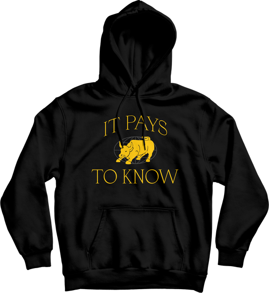 'It Pays to Know' Hoodie