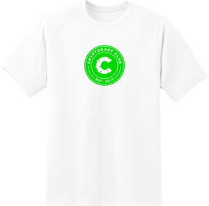 Cryptonary Club T-Shirt - White and Green